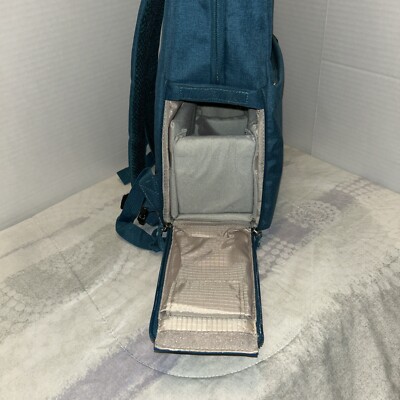 beaspire 14 inch laptop camera backpack BEASPIRE Camera Backpack Bag Turquoise 14 X 12 In