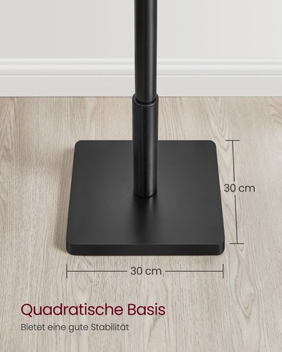 VASAGLE Garderobenständer Kleiderständer Massivholz Jackenständer Baumform - Bild 28 von 30