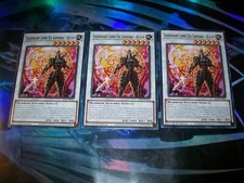 3x Legendary Lord Six Samurai - Kizan 1st Edition Common ALIN-EN042 Yu-Gi-Oh!