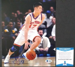 jeremy lin autograph