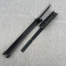 Music Stand Adjustable Black Folding Steel Sheet Music with Nylon Case