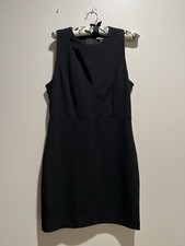 EXPRESS Dress Women’s Size Medium Black Sleeveless Knee Length