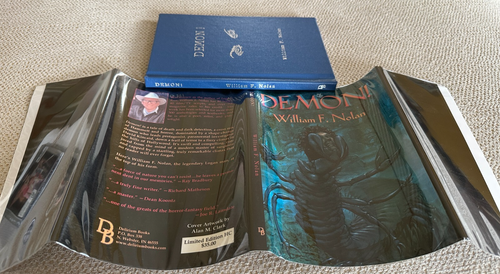 Demon! SIGNED 2X & SKETCH by William F. Nolan 2006 Delirium 1st LIMITED ED OOP - Picture 7 of 7