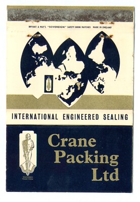 1 x Sovereign Matchbook Crane Packing Ltd International Engineered Sealing CK904