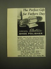 1960 Dremel Electric Shoe Polisher Advertisement - perfect gift for Fathers day