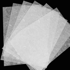 Mulberry Paper Sheets for Decoupage 50 Sheets A4 Rice Paper - Washi Paper for...