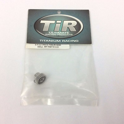 Titanium Racing TiR 6-4 Ultimate Pinion Gear 30T - 64d.p - 1115