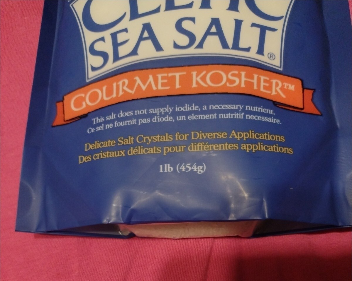 Celtic Sea Salt Gourmet Kosher Selina Naturally 1 Lb Unrefined Mineral
