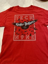 Tech N9ne Red King Of Darkness T-shirt Cotton For men Women S-4XL BO1140