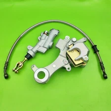Rear Brake Caliper Master Cylinder & Hose Assembly for Yamaha YZ125 YZ250 03-04