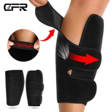 Women Men Sports Adjustable Calf Shin Splint Leg Compression Brace Wrap Support
