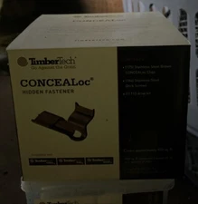 TimberTech - CONCEALoc Hidden Fastener - 175pc 100sq. ft - New In Box- Sealed