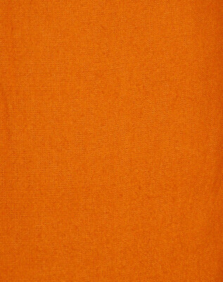 FLANNEL Fabric By Yard Harvest Fall Solid Pumpkin Orange Soft Cotton Flannel