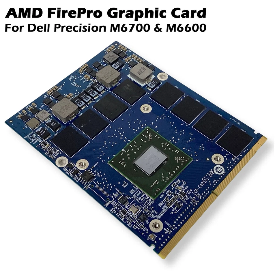 Dell Precision M6700 M6600 AMD FirePro M6000 2GB Video Graphics Card FHC4H - Image 2 of 4