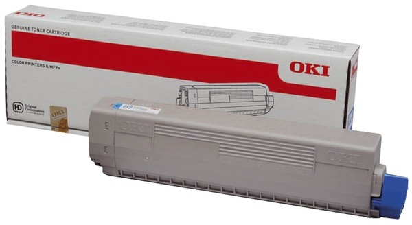 Oki 44844615 Oki Lasertoner Cyan-image