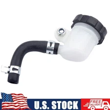 1x Motorcycle Rear Brake Clutch Master Cylinder Fluid Reservoir Oil Tank Cup USA