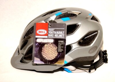bell track bike helmet Bell Track Youth/Adult Bicycle Safety Helmet - Universal Fit - Reflector -  New