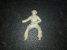 Marx 60mm Chubby Mounted Cowboy 1950s Cream Rubber-like vinyl