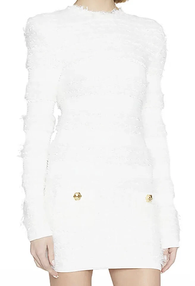 Balmain dress white 2025