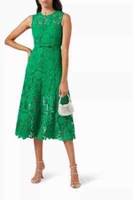 Self-Portrait Lace Sleeveless MIDI Dress MSRP 555
