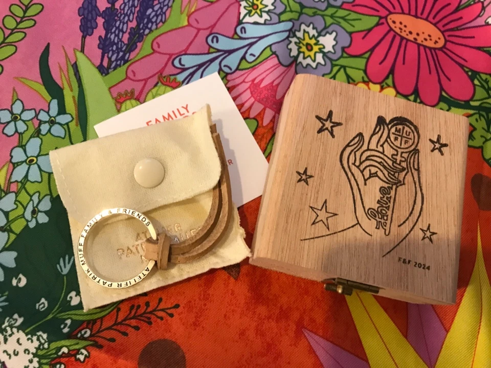 Patrik Muff 🌟 Family & Friends 2024  Key Ring 🌟 limitiert 🌟 Silber 925er