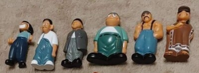 Homies Series 1 Original complete set of 6 Figures That Started it All Little