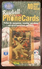 1995 Sammy Sosa Sealed Prepaid $10 Phone Card Chicago Cubs MLB Classic