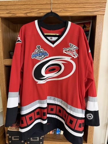 Carolina Hurricanes Official Jersey With 2006 Stanley Cup Champions Patch KOHO