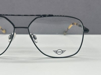 Mini Eschenbach Brille Herren Damen Eckig schwarz Pilot L XL 742025 NP:205 