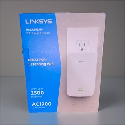 Linksys RE7000 Max-Stream AC1900 Dual-Band WiFi Range Extender MU-MIMO Gigabit