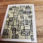 ACEO Original Watercolor Art Card Abstract Geometric Shapes By  Angela Perkinson — photo 3