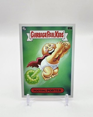 2022 Topps Garbage Pail Kids Book Worms Pooting Porter 65b