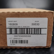 Loctite 160809 Gasket Sealant Silicone Adhesive 80ml Clear Case of 12 SEALED