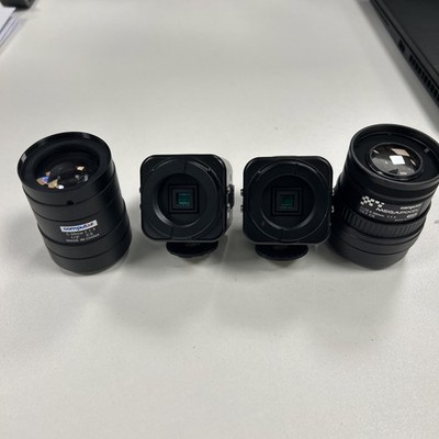 2 x Watec WAT600CX Ein Kabelsystem. Hochauflösende und hochempfindliche Kamera