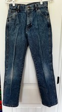Wrangler Boys Retro Classic Boot Denim Jeans Size 16 Regular Western EUC