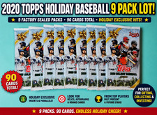 2020 Topps Holiday Baseball Mega Box Cards 19