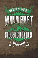 Notizbuch HolzfäLler A5, 120 Seiten, Linierte BläTter, Geschenk FüR MäNner