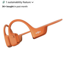 SHOKZ OpenRun Pro 2 Bone Conduction Bluetooth Headphones Orange