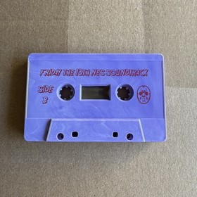 Friday The 13th NES Video Game Soundtrack Cassette Tape Horror 8 Bit Sealed New