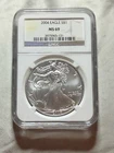 2004 American Silver Eagle Coin - NGC MS69