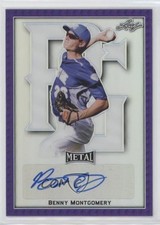 2020 Leaf Perfect Game All-American Classic 16/25 Benny Montgomery Auto nd3