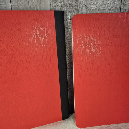 Menge 2 Mead Fünf Sterne Komposition Notizbuch College liniert je 100 Blatt rot - Bild 12 von 12