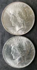 1922 and 1923 $1 Peace Silver Dollars