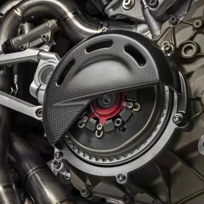Carbon Fiber Clutch Covers For DUCATI Panigale V4 S R 2018-2023