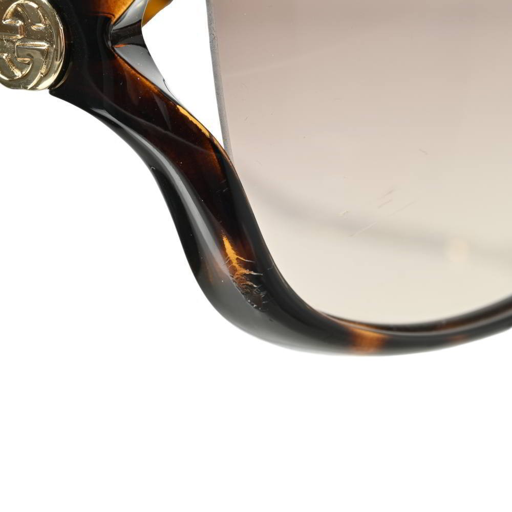 GUCCI Interlocking G Tortoiseshell Sunglasses Brown Gucci KL4BAPUP93 thumbnail 6