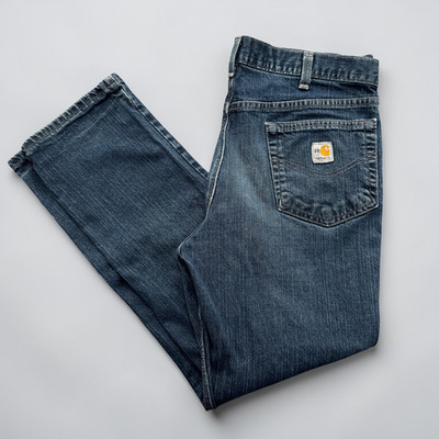 Carhartt FR Jeans Arbeitsjeans Carpenter Flame Resistant Gr. 36x32 - GEBRAUCHT