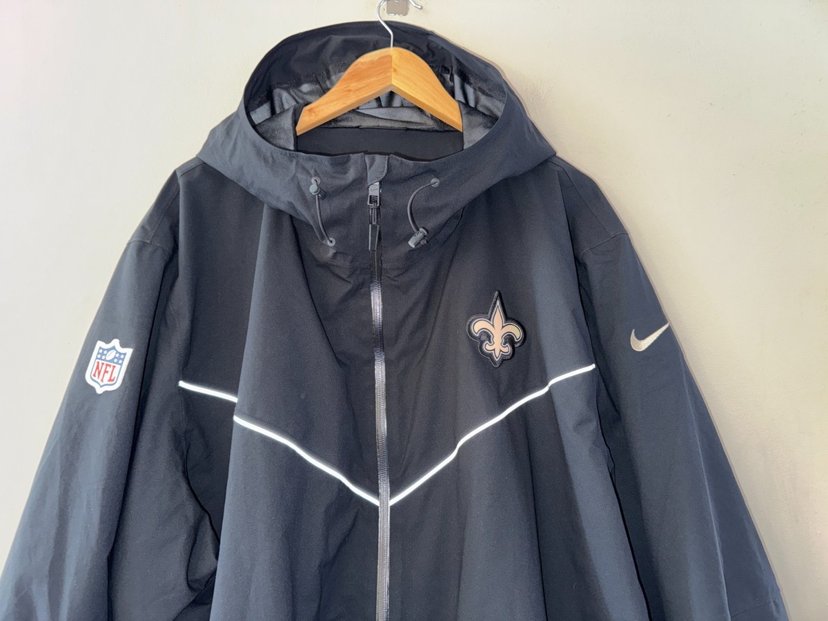 Nike NFL New Orleans Saints Team Issue PE Storm-FIT Sideline Rain