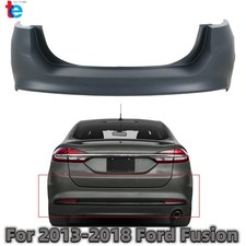 For Ford Fusion 2013 2014-2018 Wo Park Assist Primered Rear Bumper Cover For Ford Fusion 2013 2014-2018 Wo Park Assist Primered Rear Bumper Cover