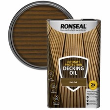 Ronseal Ultimate Protection Decking Oil - 5 Litre