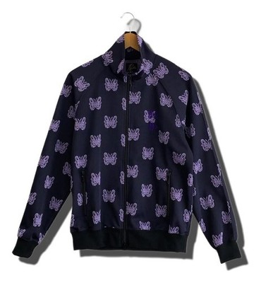 Needles Polyester Jacke Größe S Allover Print QV424 Herren 8581